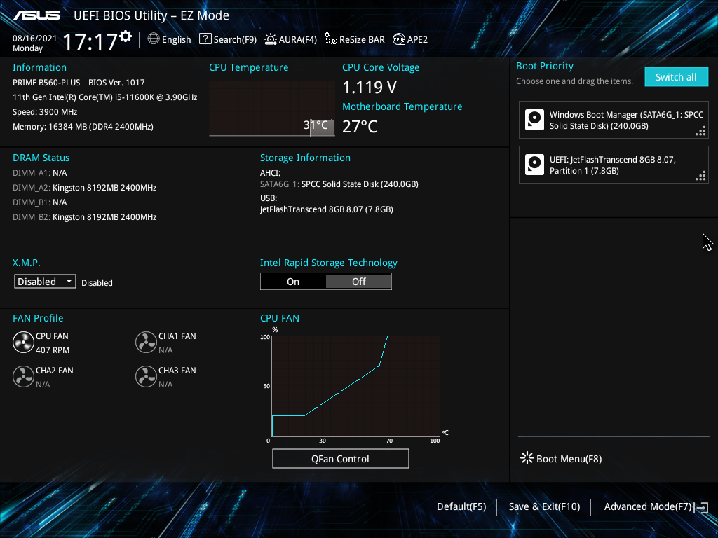 ASUS Prime B560-Plus