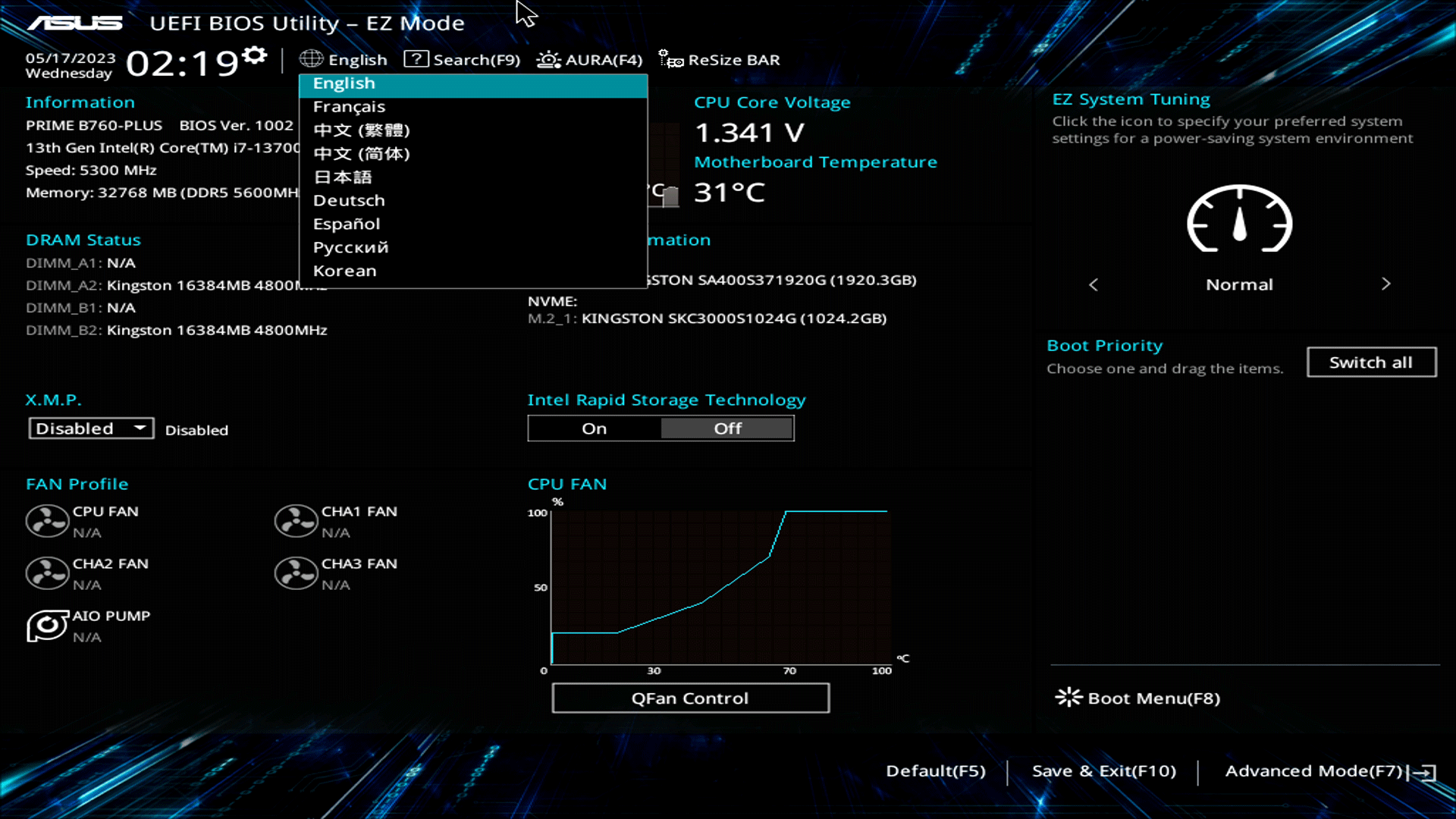 ASUS Prime B760-PLUS