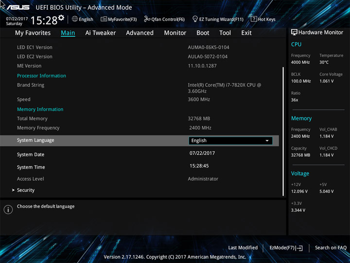 ASUS Prime X299-Deluxe