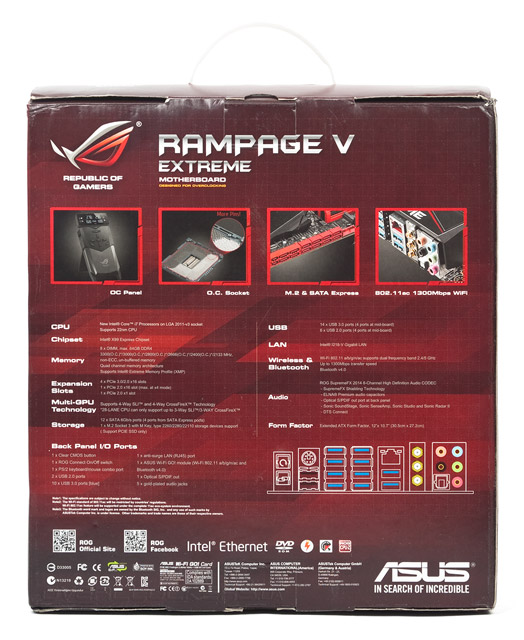 ASUS Rampage V Extreme