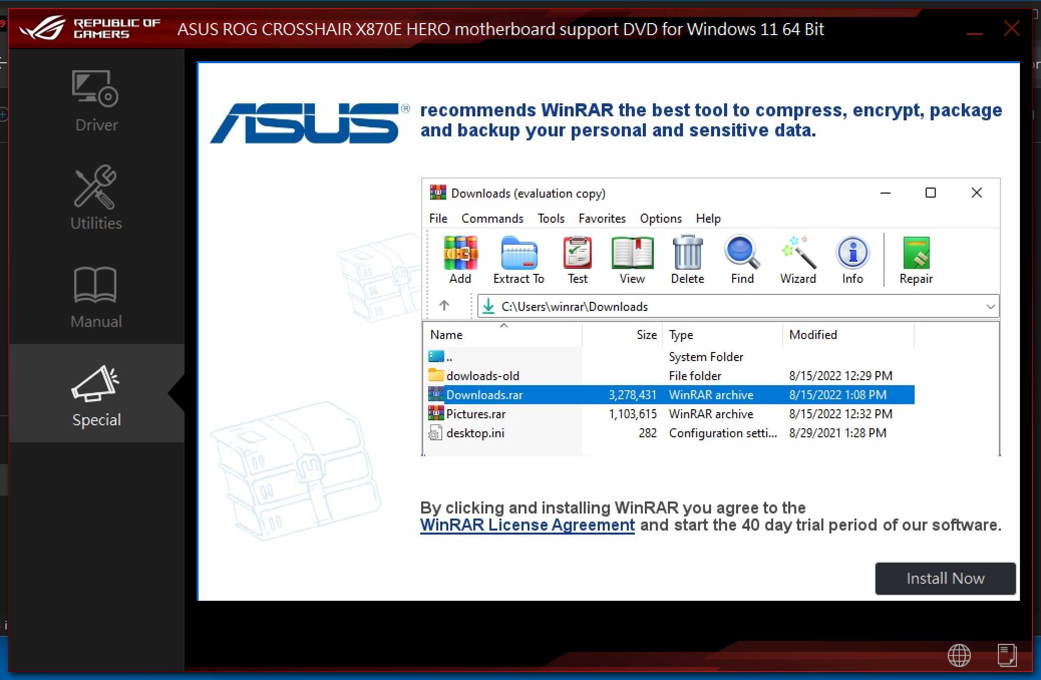 ASUS ROG Crosshair X870E Hero