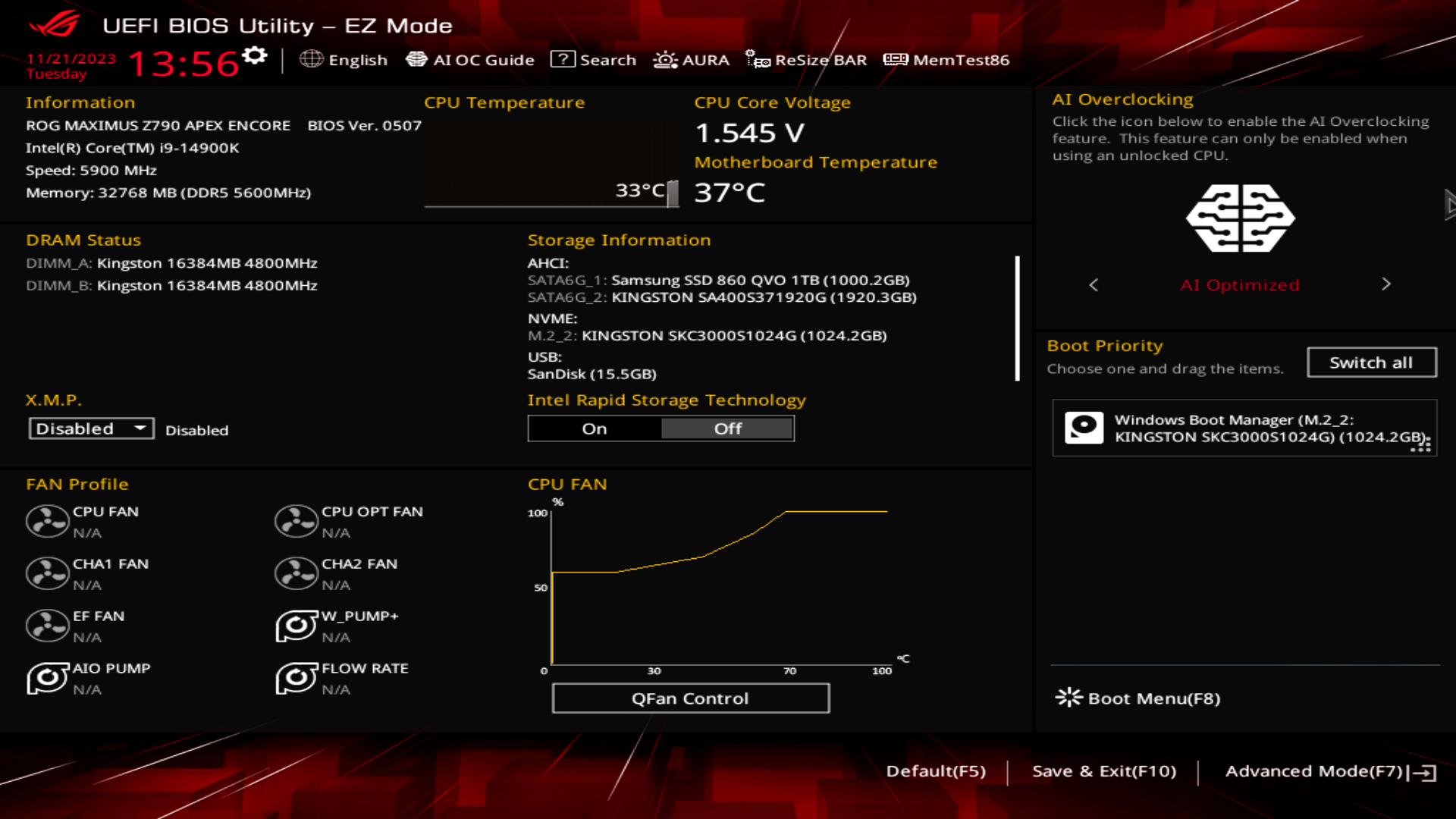 ASUS ROG Maximus Z790 Apex Encore