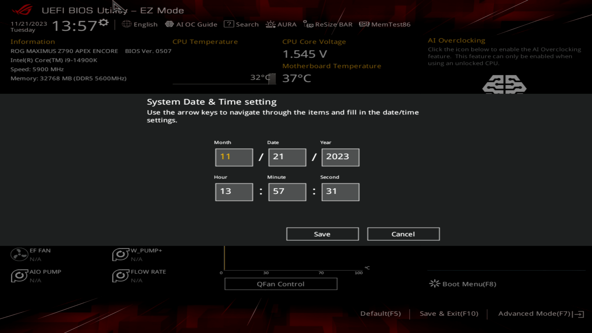 ASUS ROG Maximus Z790 Apex Encore