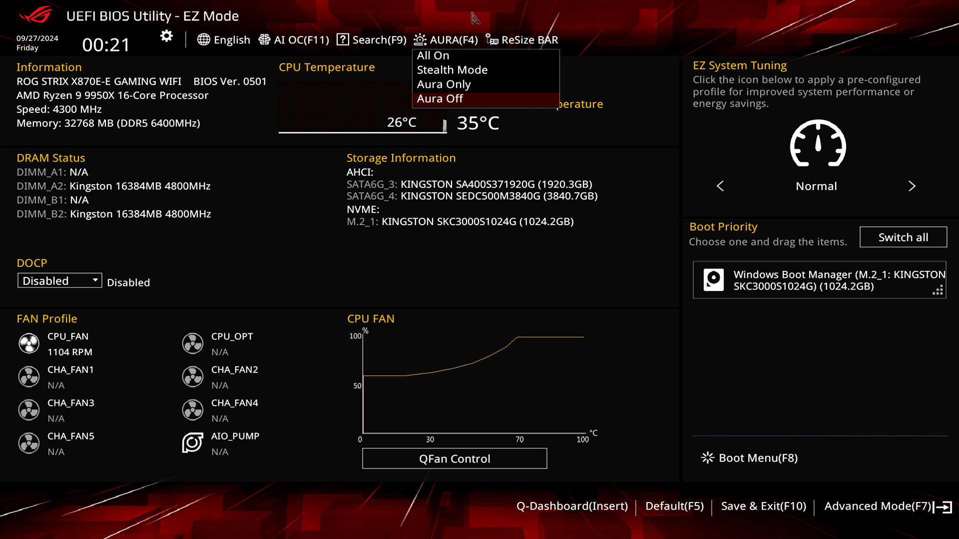 ASUS ROG Strix X870E-E Gaming WiFi