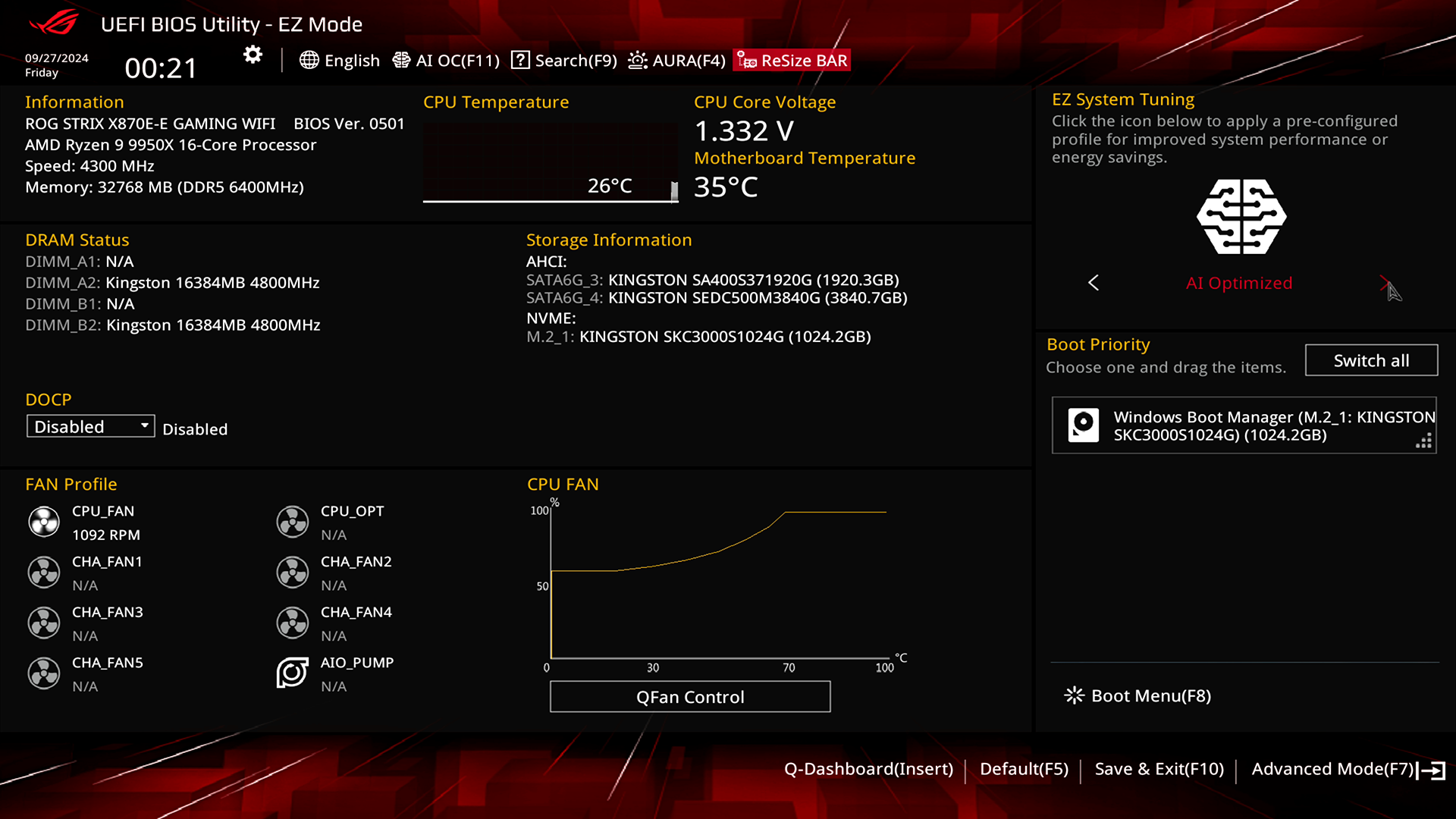 ASUS ROG Strix X870E-E Gaming WiFi