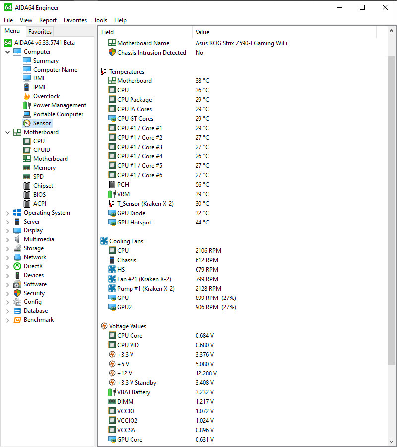 ASUS ROG Strix Z590-I Gaming WiFi