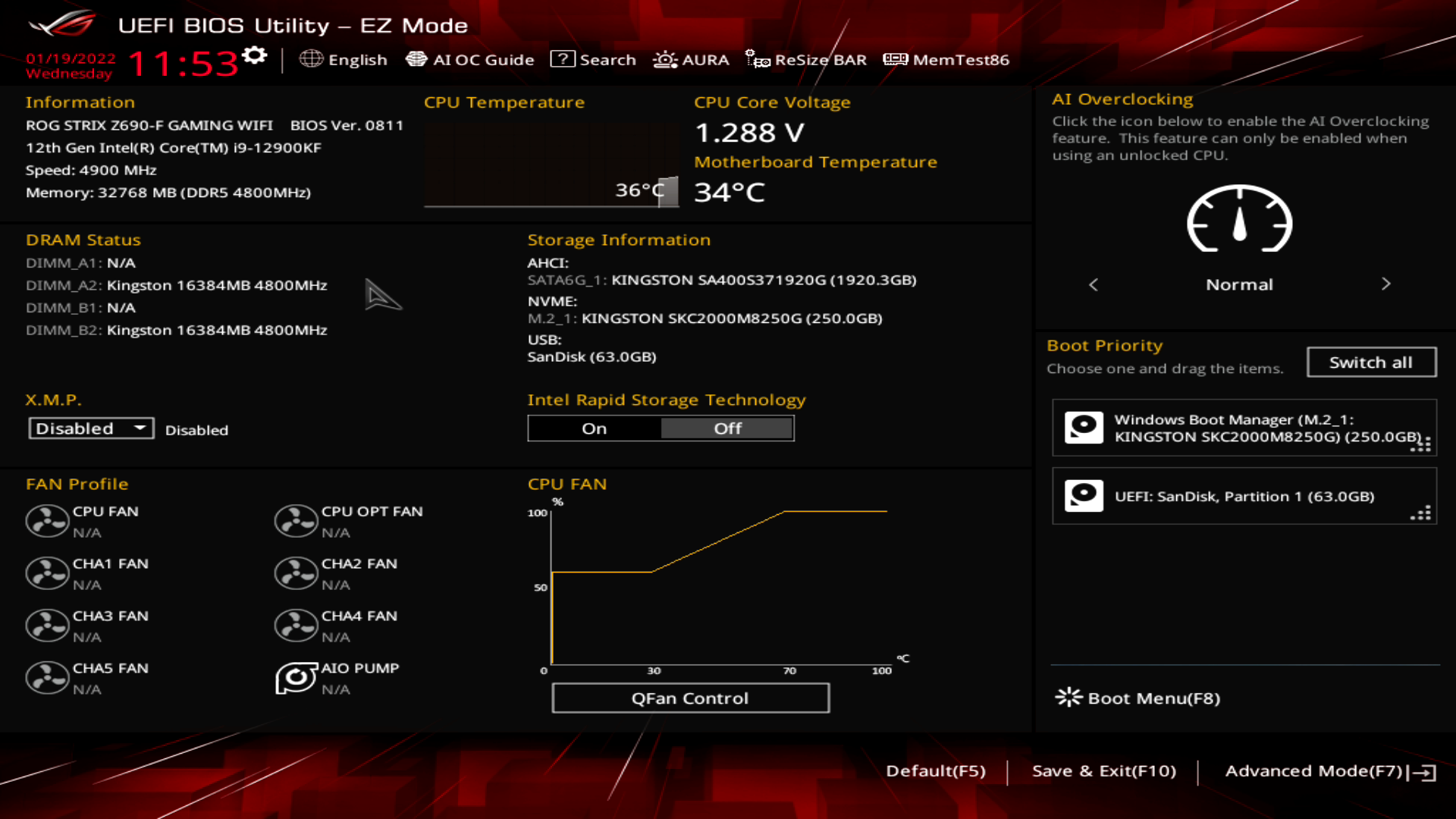 ASUS ROG Strix Z690-F Gaming WiFi