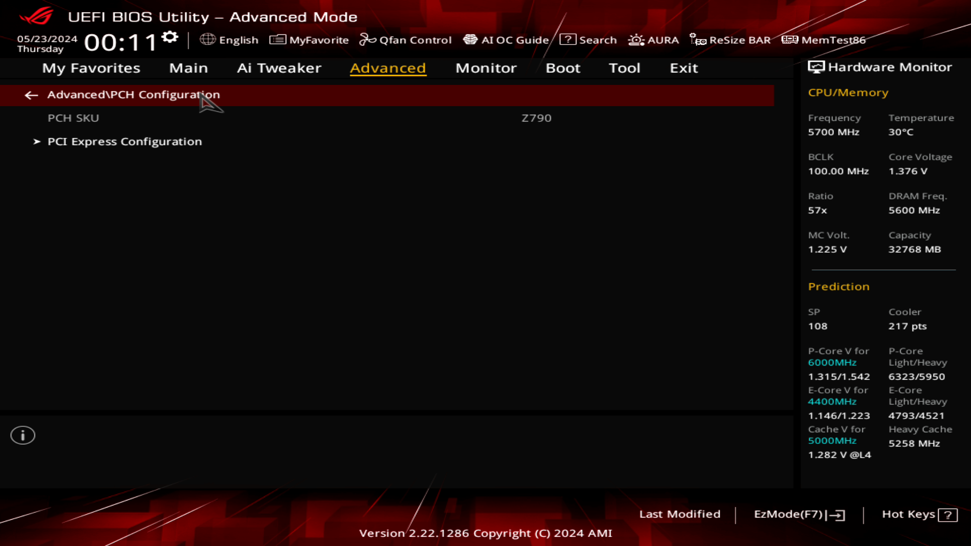 ASUS ROG Strix Z790-A Gaming WIFI II