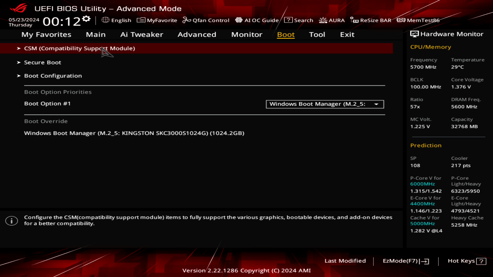 ASUS ROG Strix Z790-A Gaming WIFI II