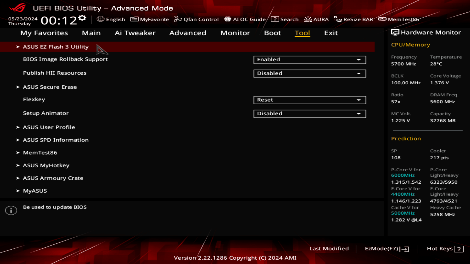 ASUS ROG Strix Z790-A Gaming WIFI II