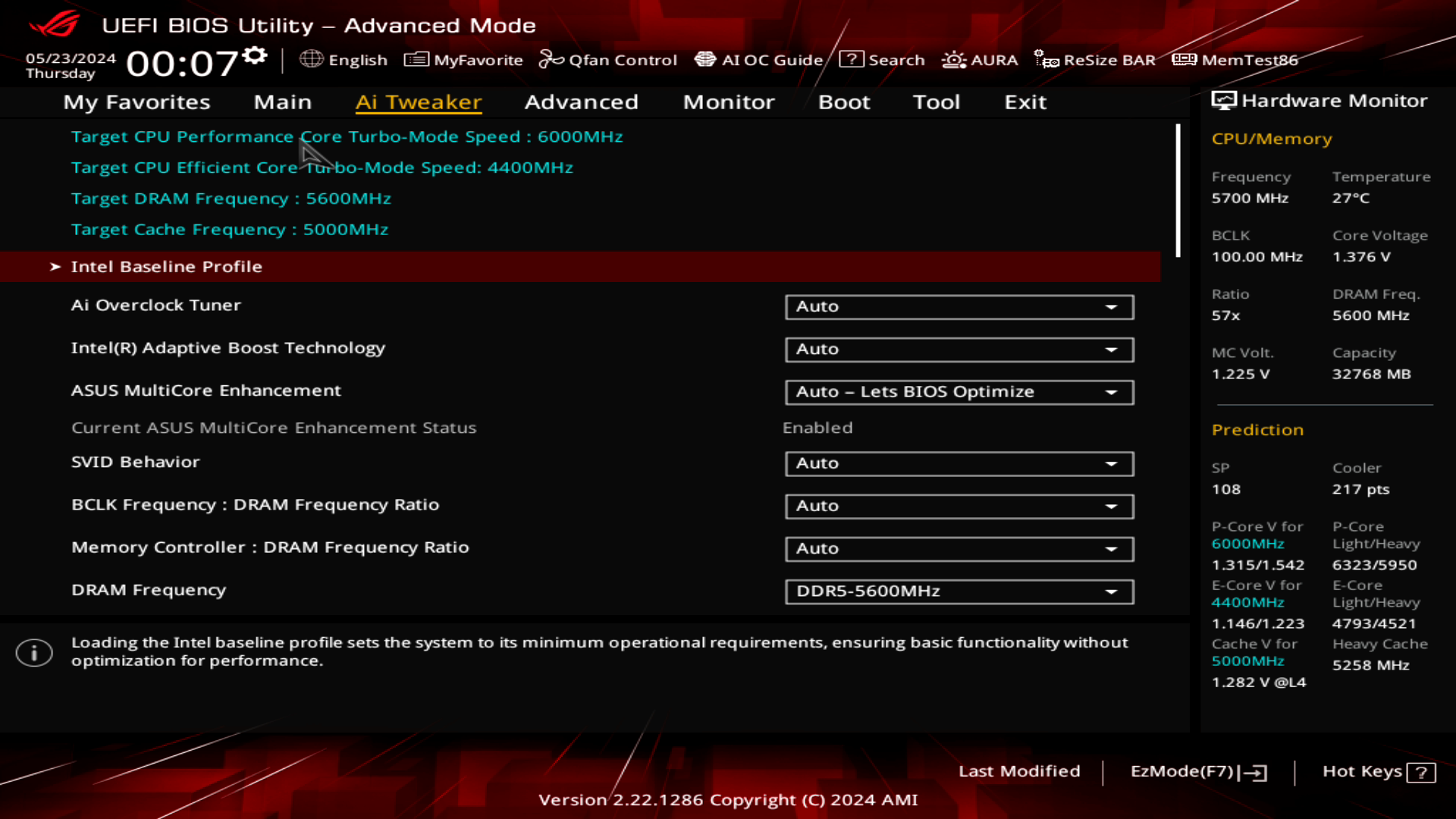 ASUS ROG Strix Z790-A Gaming WIFI II