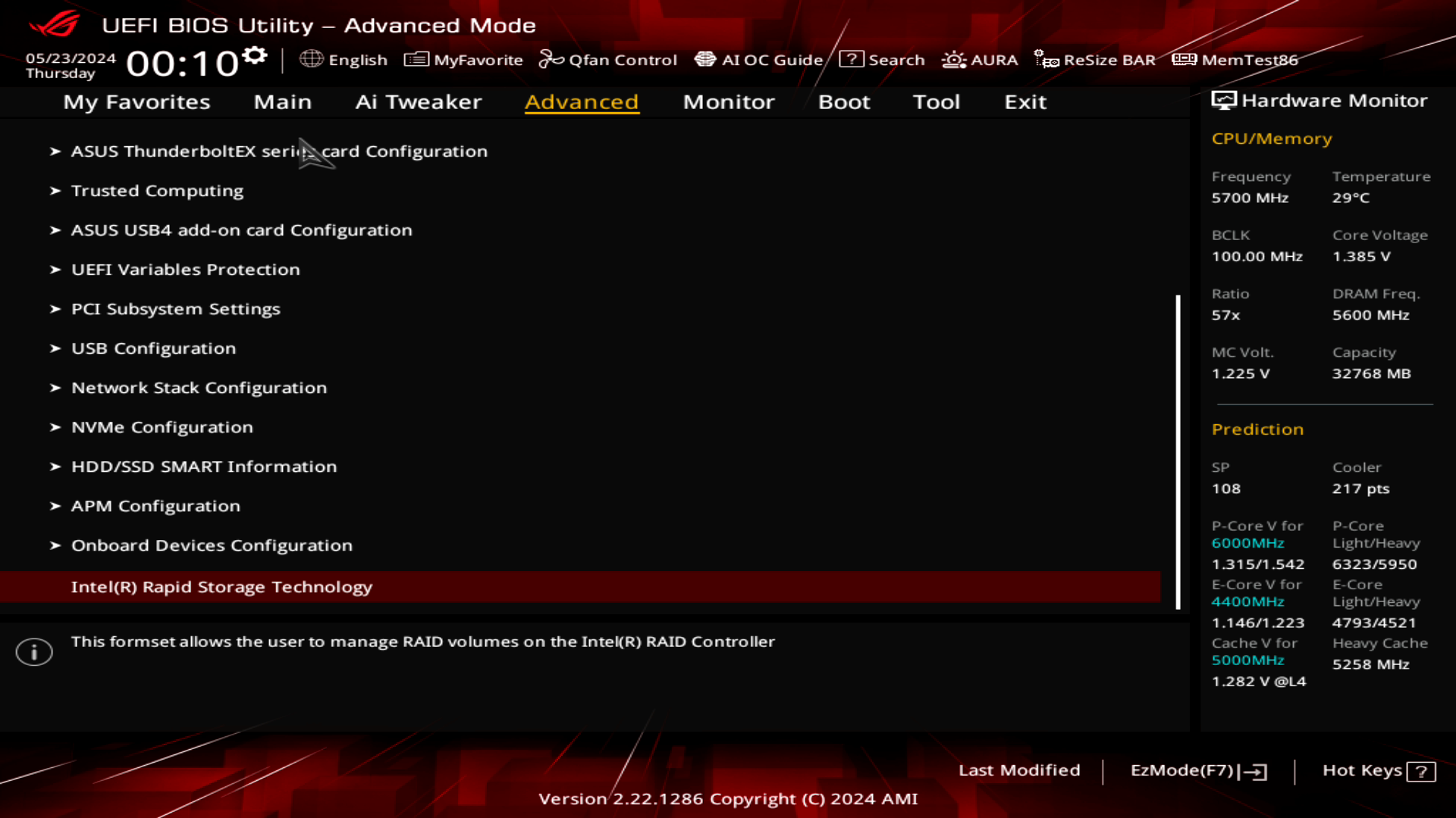 ASUS ROG Strix Z790-A Gaming WIFI II