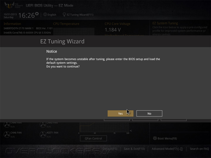 ASUS Sabertooth Z170 Mark 1