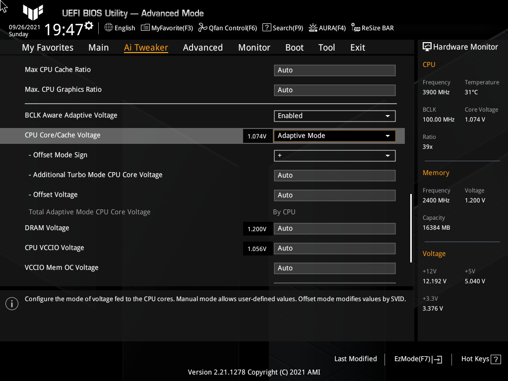 ASUS TUF Gaming Z590-Plus WiFi