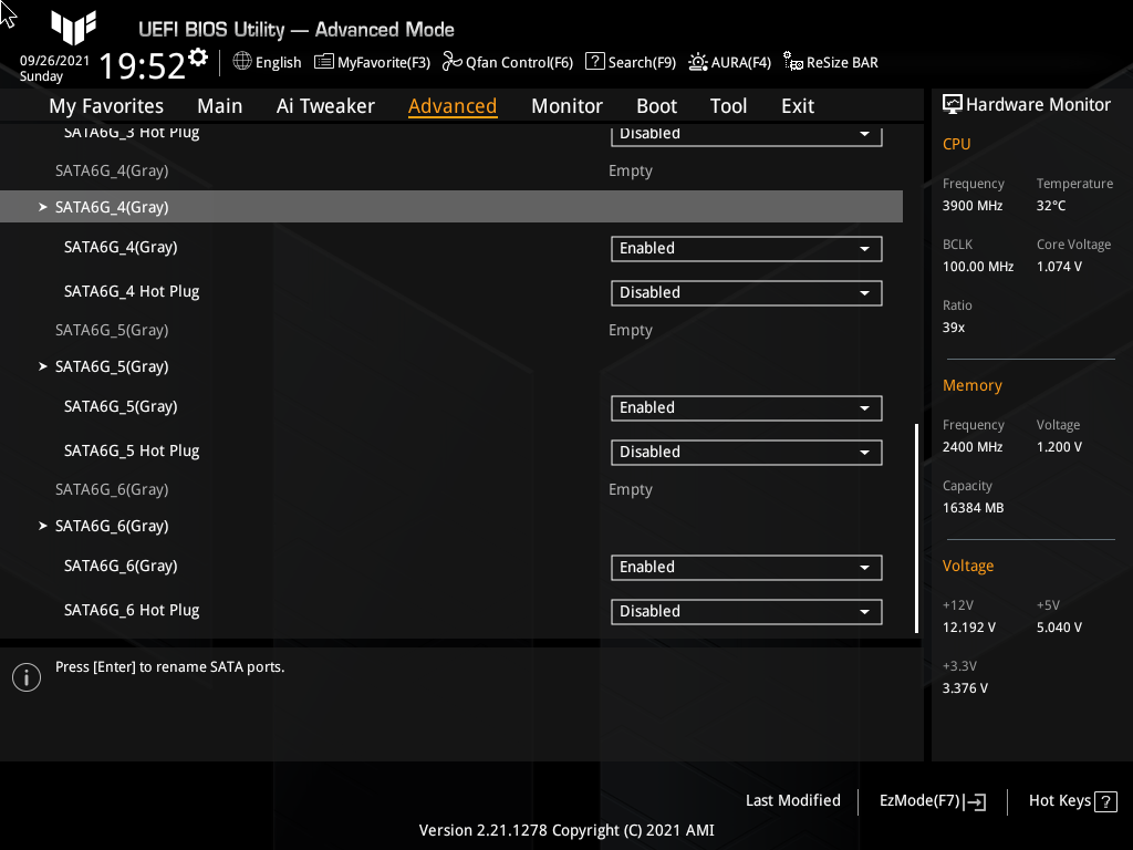 ASUS TUF Gaming Z590-Plus WiFi