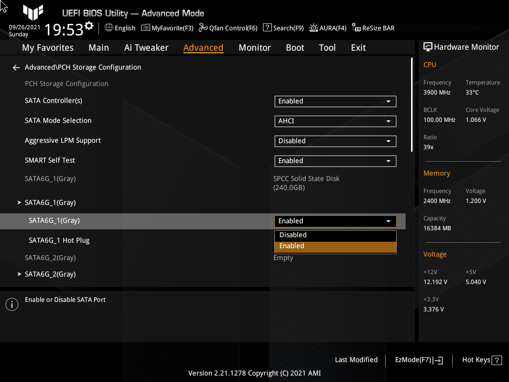 ASUS TUF Gaming Z590-Plus WiFi