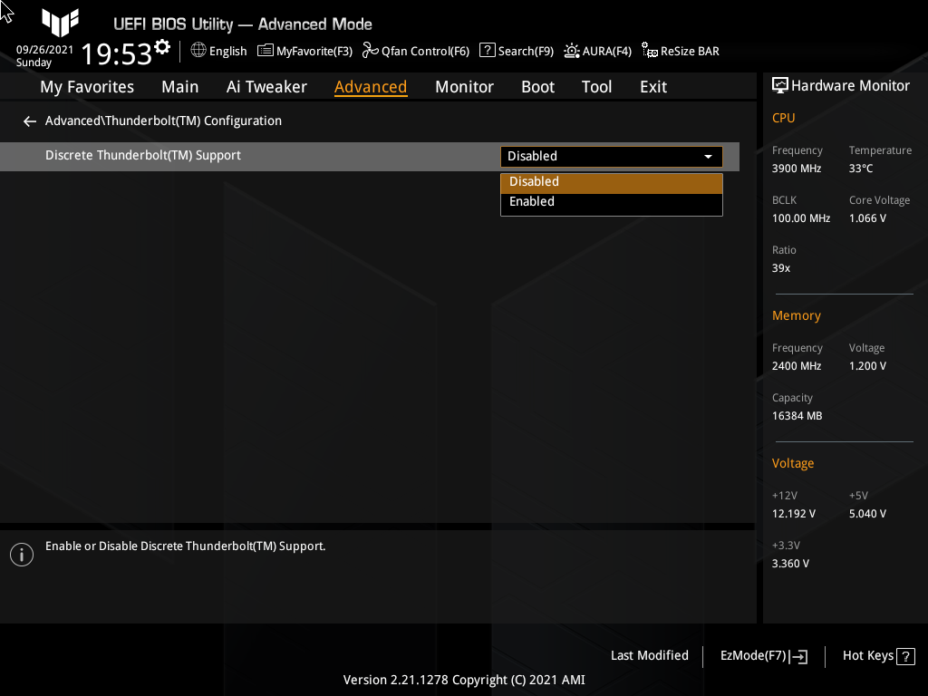 ASUS TUF Gaming Z590-Plus WiFi