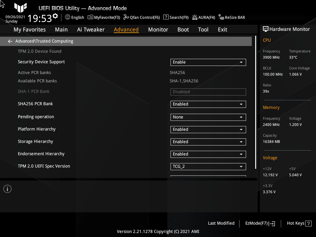 ASUS TUF Gaming Z590-Plus WiFi