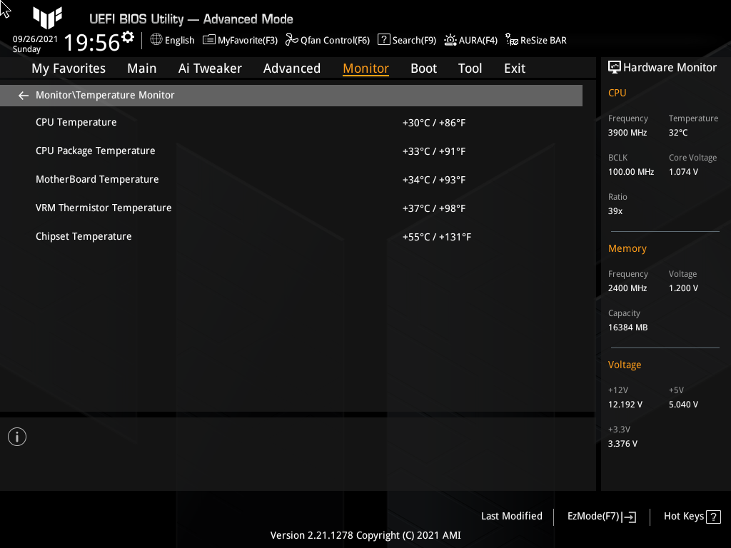 ASUS TUF Gaming Z590-Plus WiFi