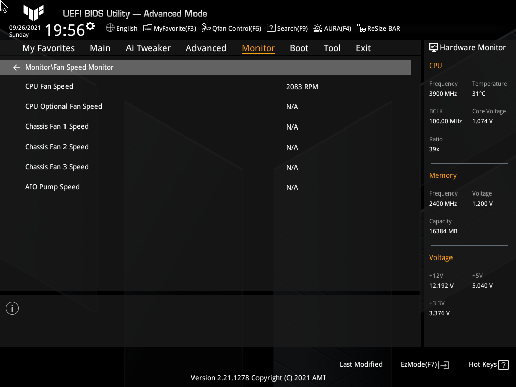 ASUS TUF Gaming Z590-Plus WiFi