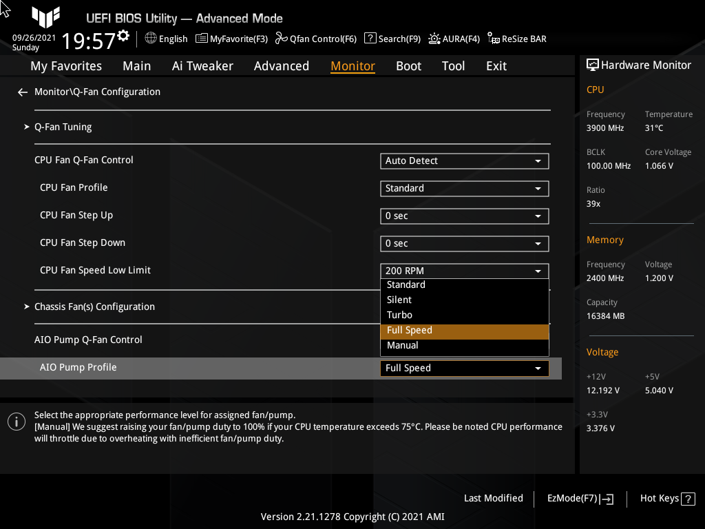 ASUS TUF Gaming Z590-Plus WiFi