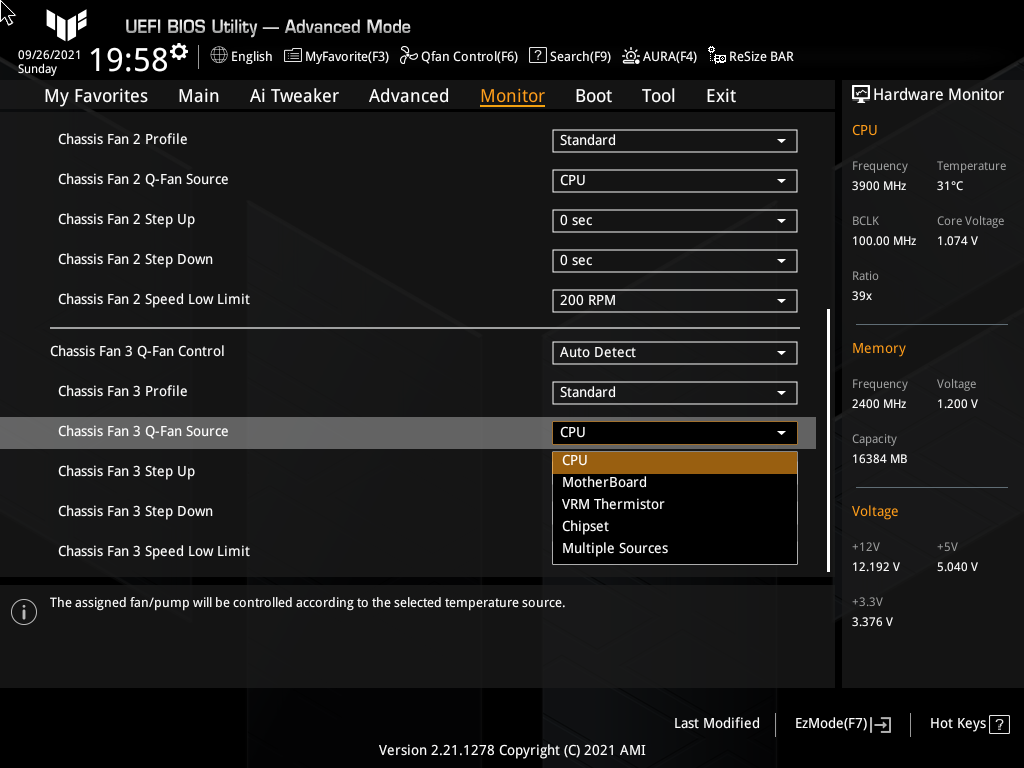 ASUS TUF Gaming Z590-Plus WiFi