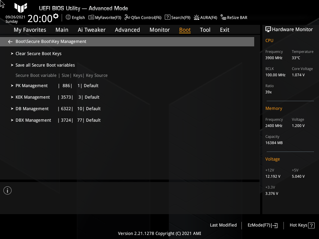 ASUS TUF Gaming Z590-Plus WiFi