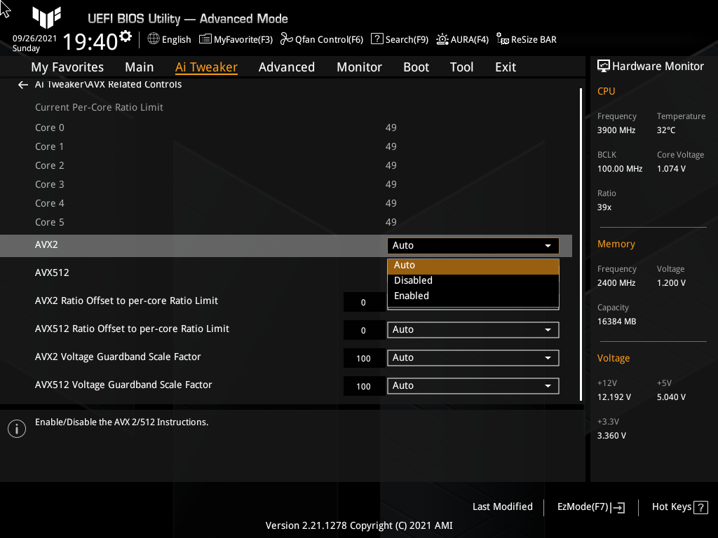 ASUS TUF Gaming Z590-Plus WiFi