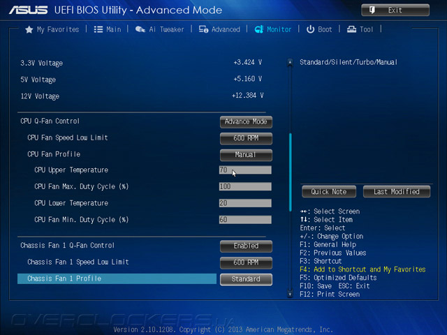UEFI Setup ASUS Z87-Deluxe/Dual