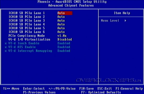 BIOS Setup Foxconn Blood Rage GTI