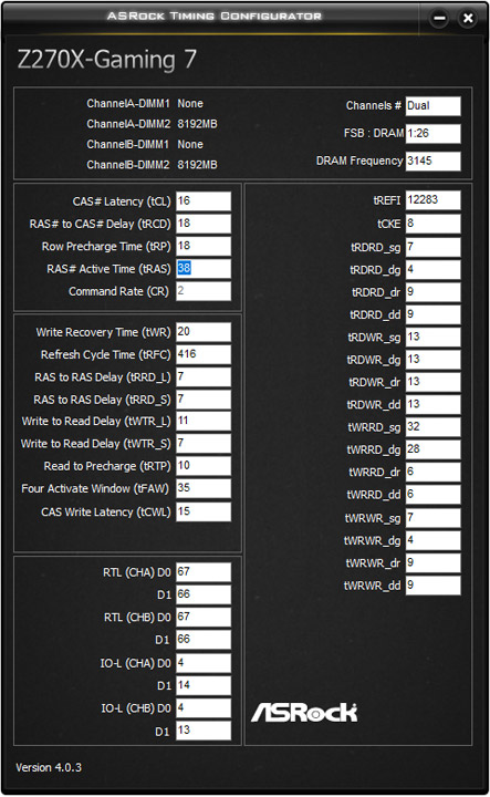 Gigabyte Aorus GA-Z270X-Gaming 7