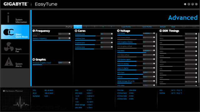 Easytune. EASYTUNE Gigabyte. EASYTUNE 5 Gigabyte
