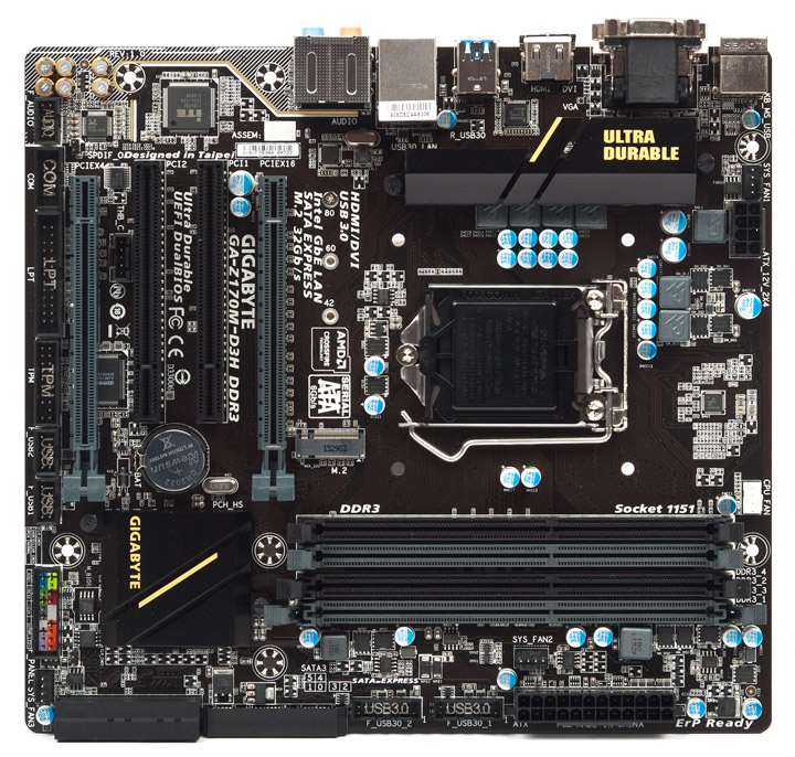 Gigabyte GA-Z170M-D3H DDR3 Gigabyte GA-Z170M-D3H DDR3