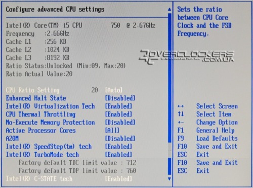 BIOS ASRock P55M Pro