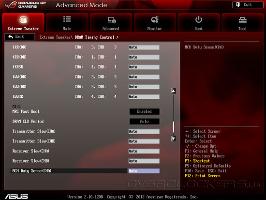 UEFI Setup ASUS Maximus V Gene