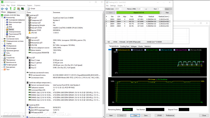 MSI B150M Mortar