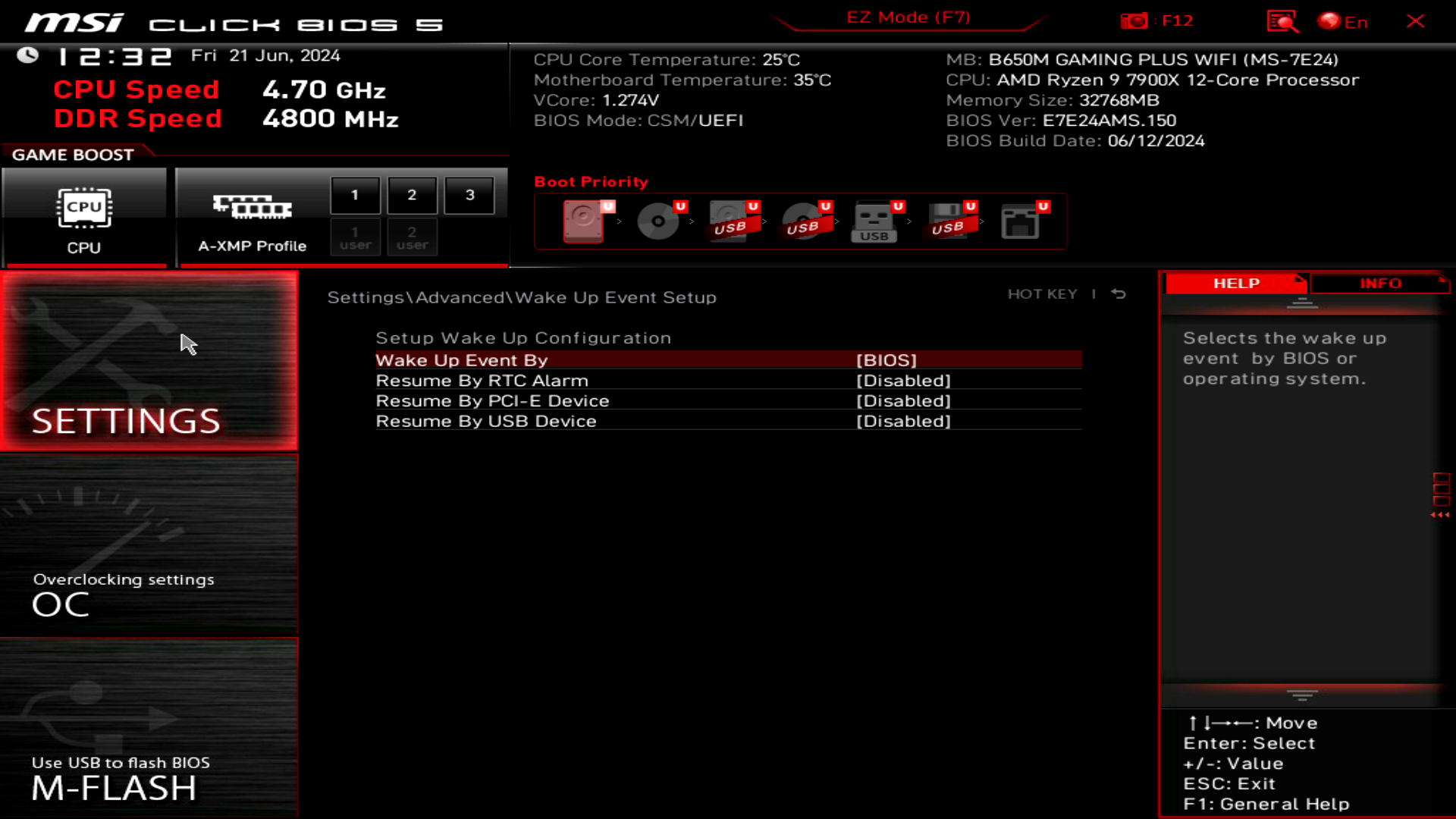 MSI B650M GAMING PLUS WIFI