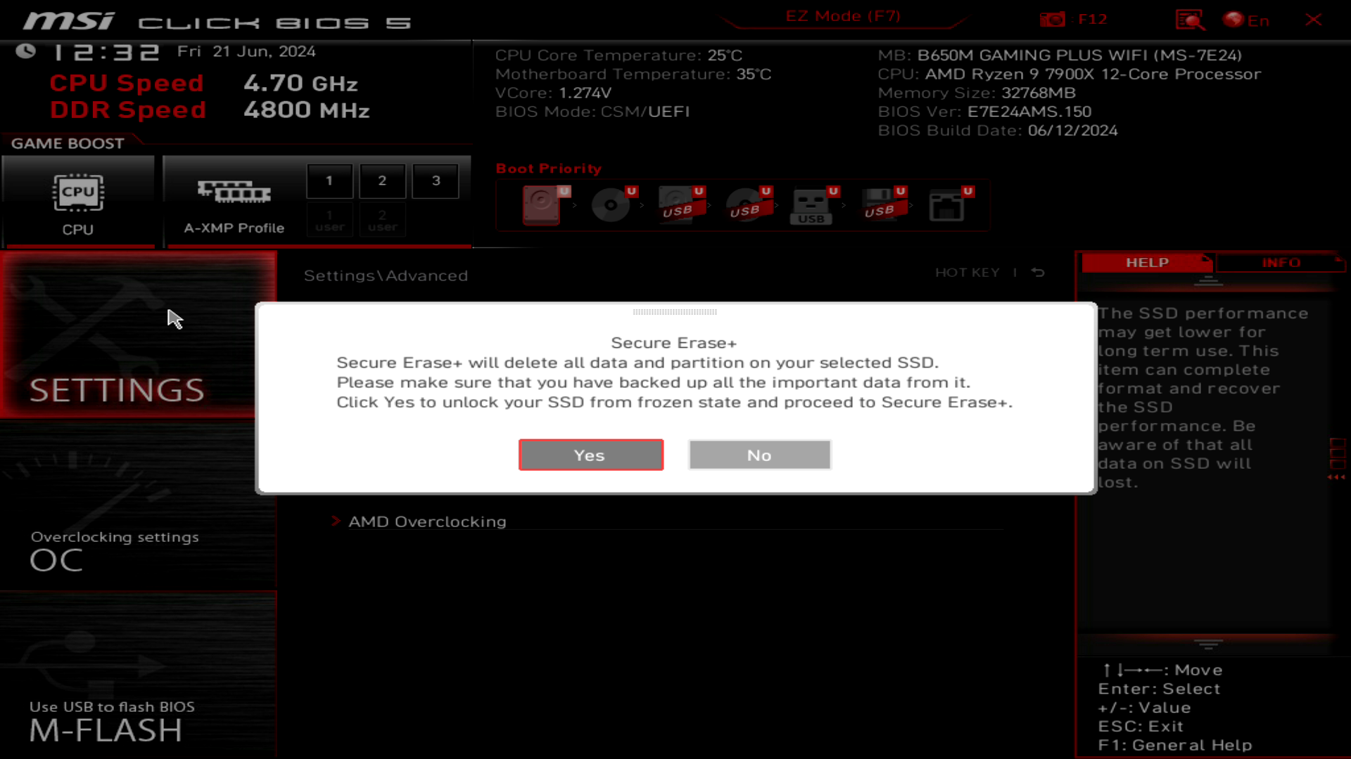 MSI B650M GAMING PLUS WIFI