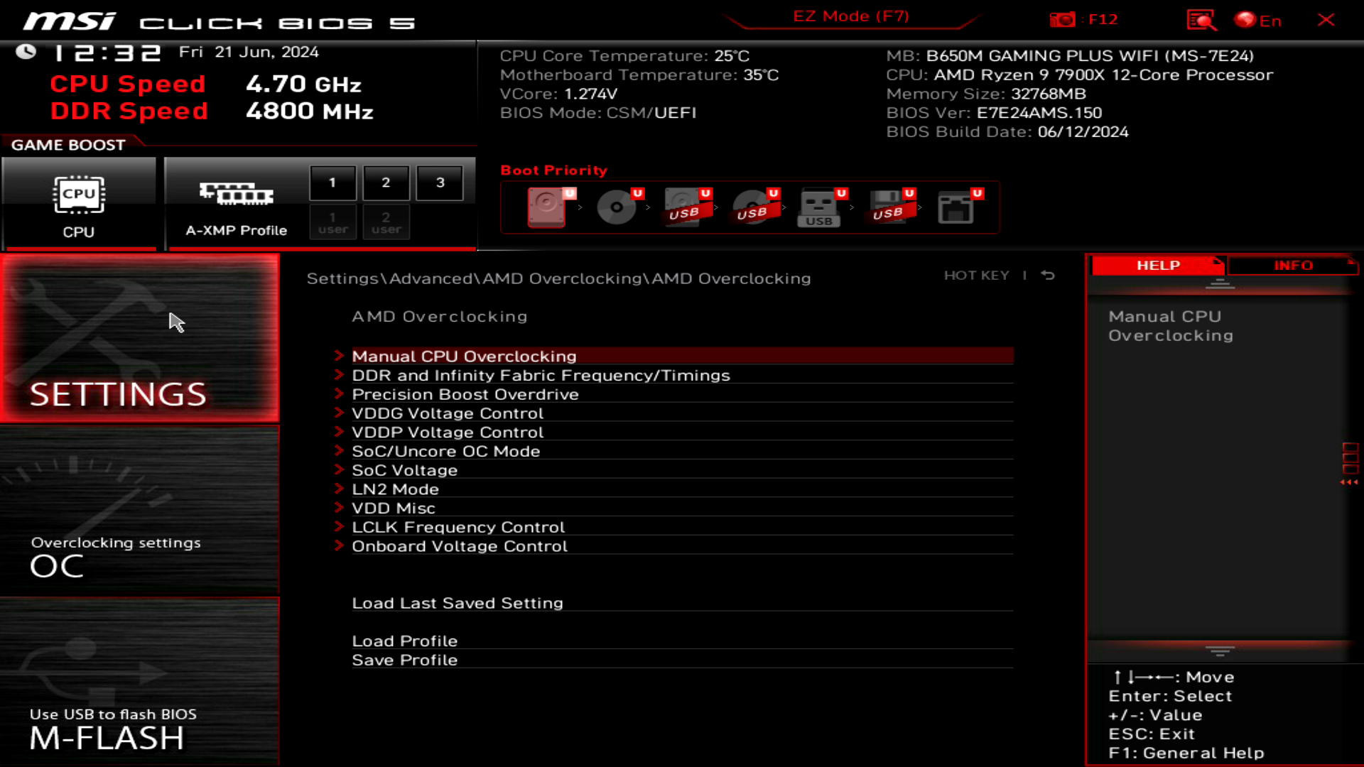 MSI B650M GAMING PLUS WIFI