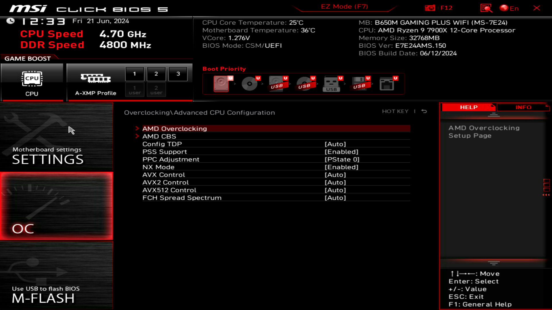 MSI B650M GAMING PLUS WIFI