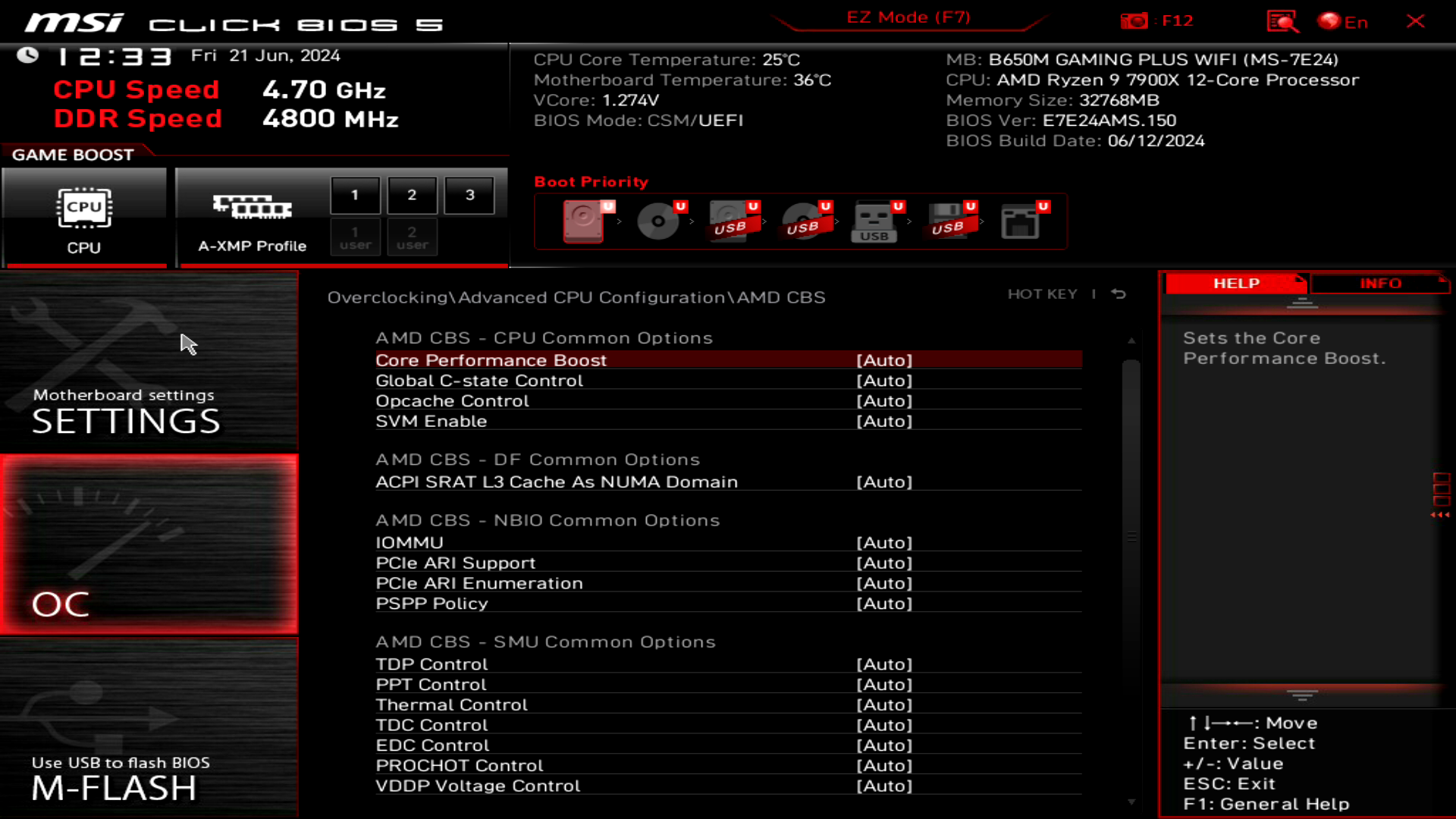 MSI B650M GAMING PLUS WIFI