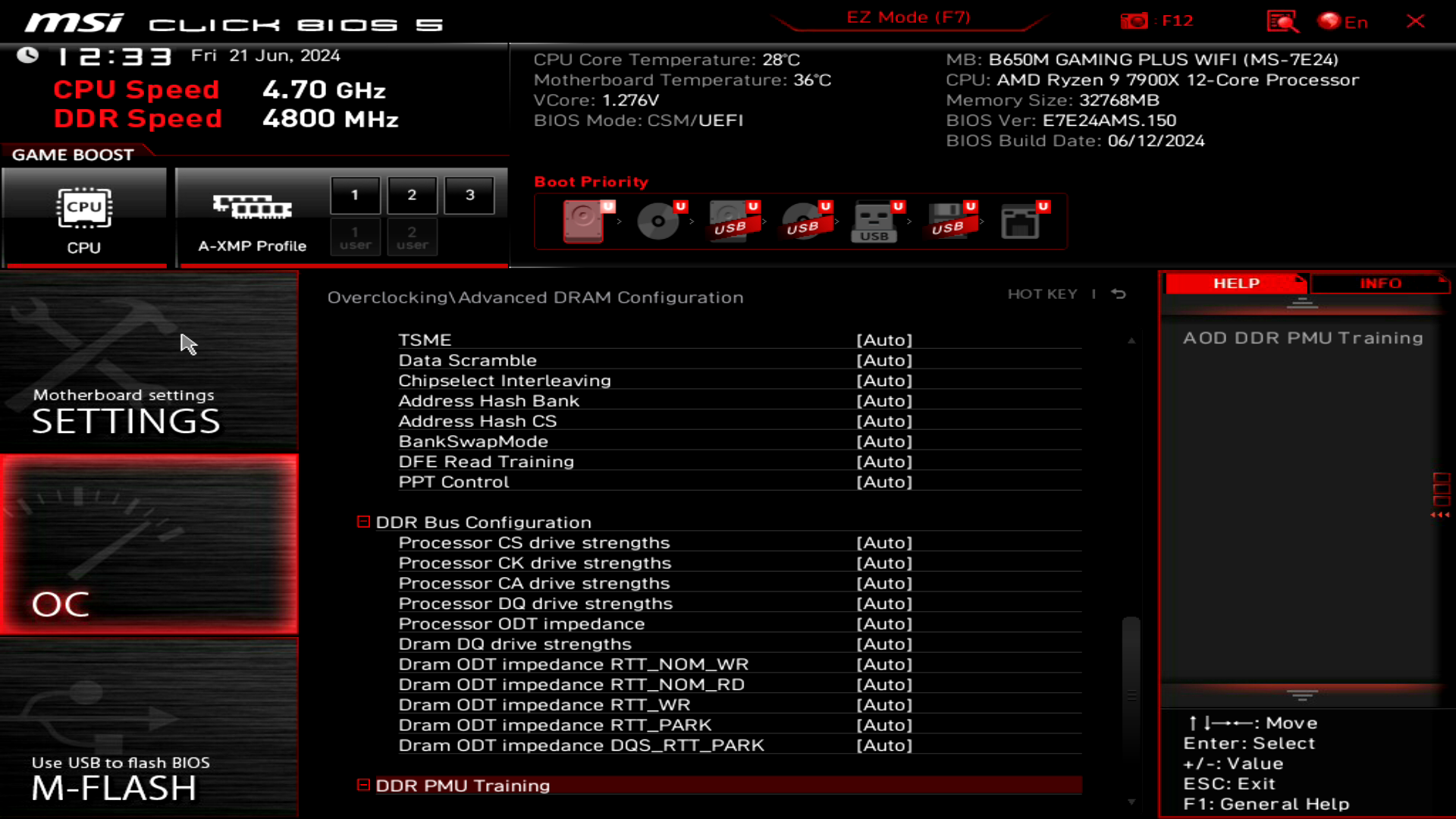 MSI B650M GAMING PLUS WIFI