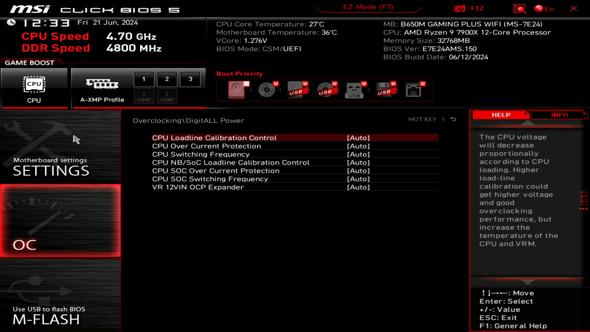 MSI B650M GAMING PLUS WIFI