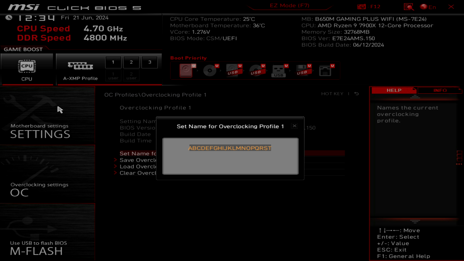 MSI B650M GAMING PLUS WIFI