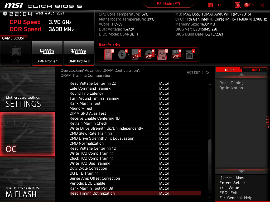 MSI MAG B560 Tomahawk WiFi