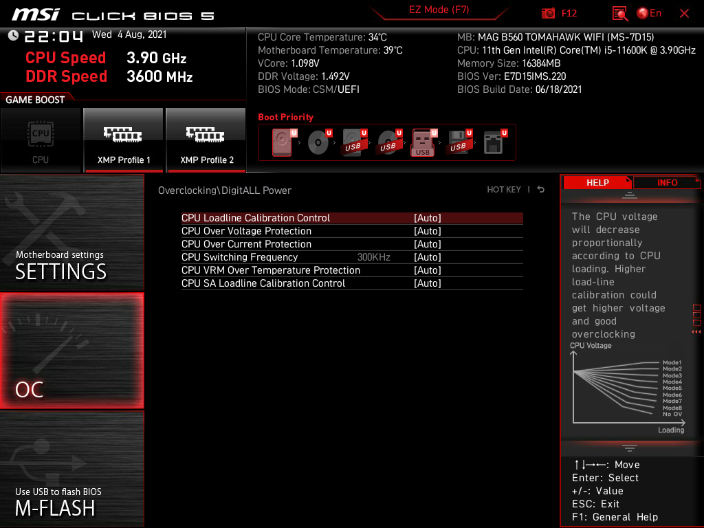 MSI MAG B560 Tomahawk WiFi