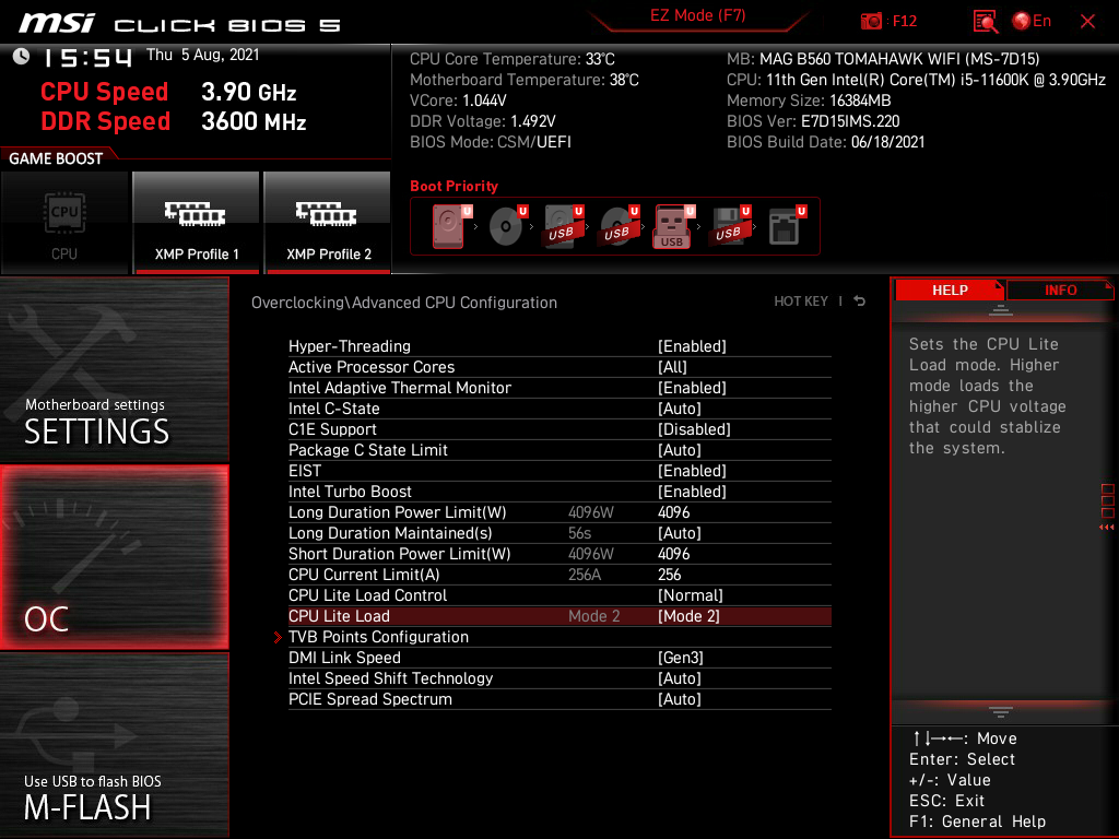 MSI MAG B560 Tomahawk WiFi