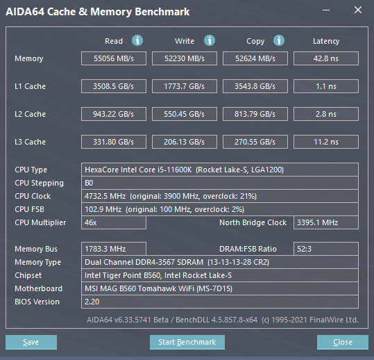 MSI MAG B560 Tomahawk WiFi