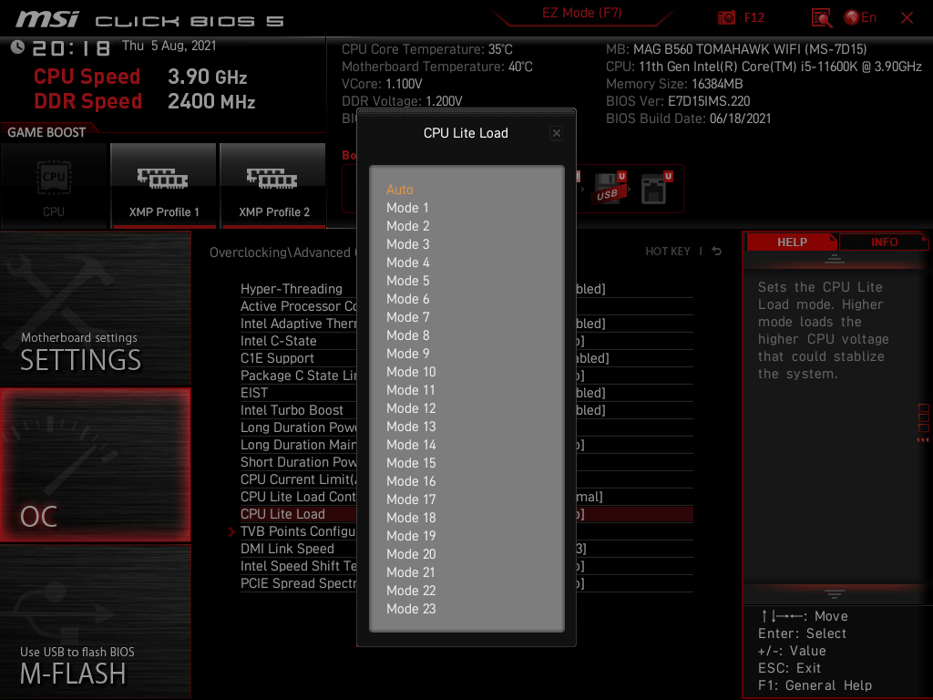 MSI MAG B560 Tomahawk WiFi