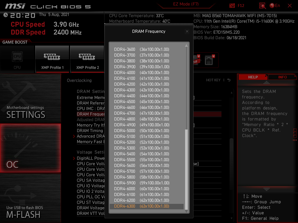 MSI MAG B560 Tomahawk WiFi